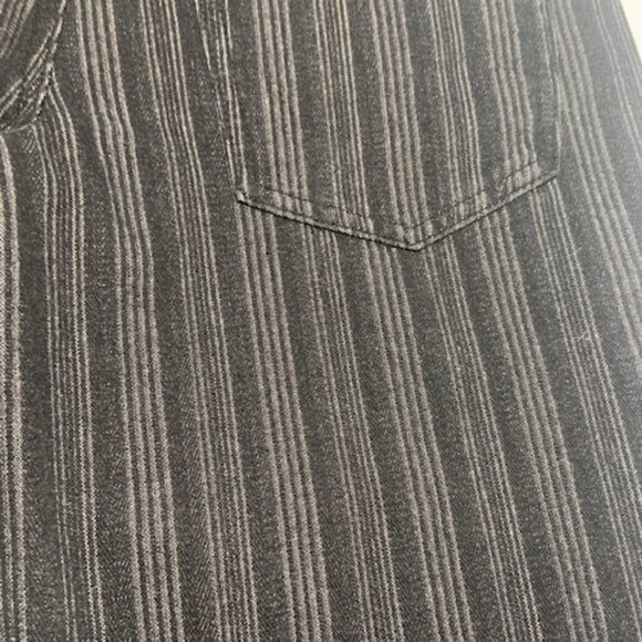 NWT Edikted Viral Y2K Aesthetic Lace Trim Striped Low Rise Baggy Jeans XS - Picture 6 of 9